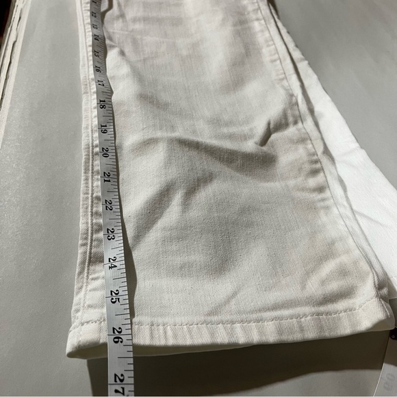 EILEEN FISHER ~ White Denim Straight Leg Jeans - Picture 7 of 8